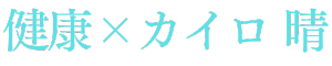 健康×カイロ　晴【HARE】